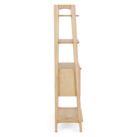 Wooden Ladder Bookshelf for Living Room