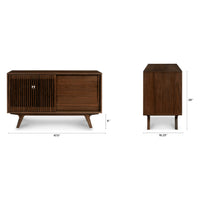 Wooden Sideboard Cabinet with Storage for Living Room