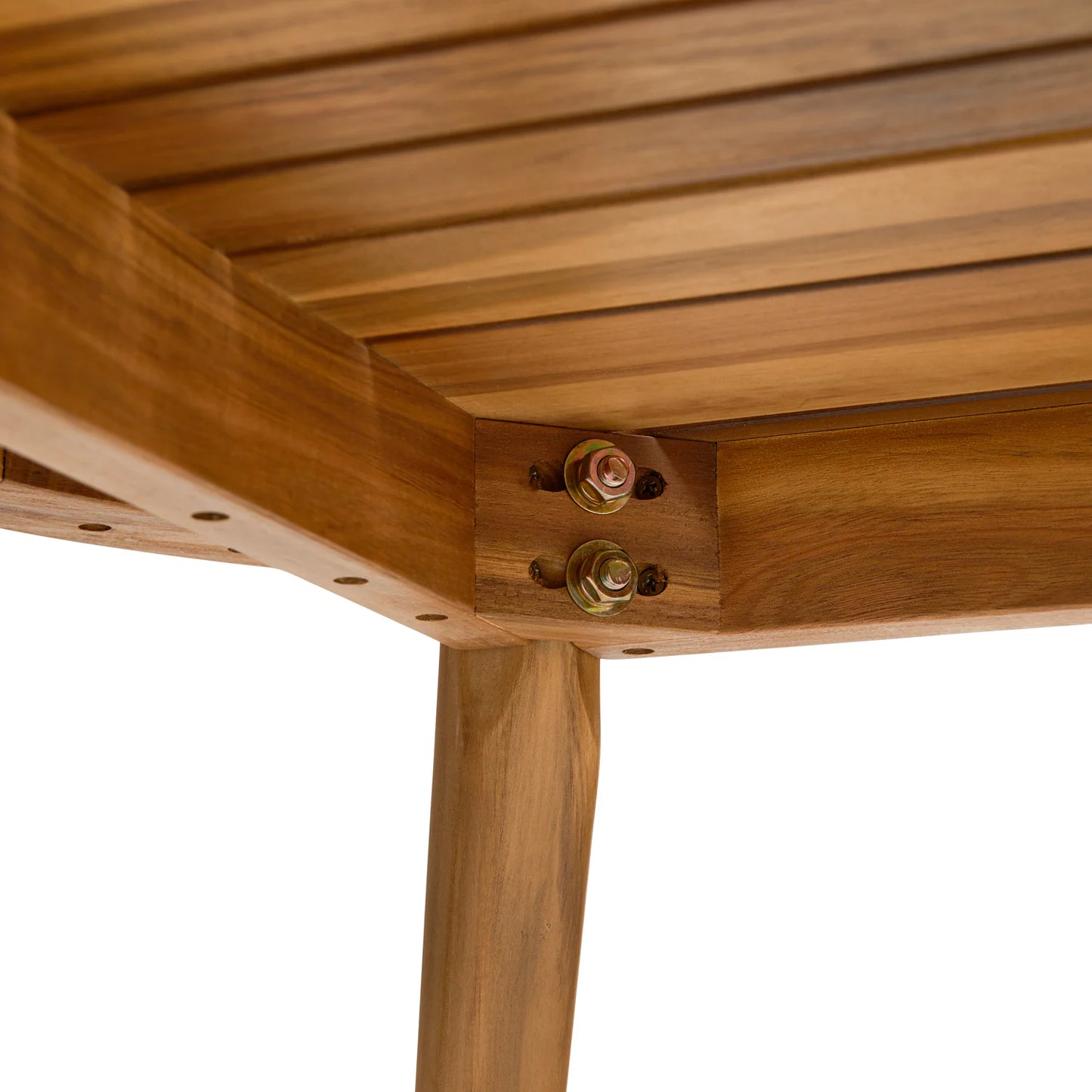 Wooden Round Coffee Table for Living Room