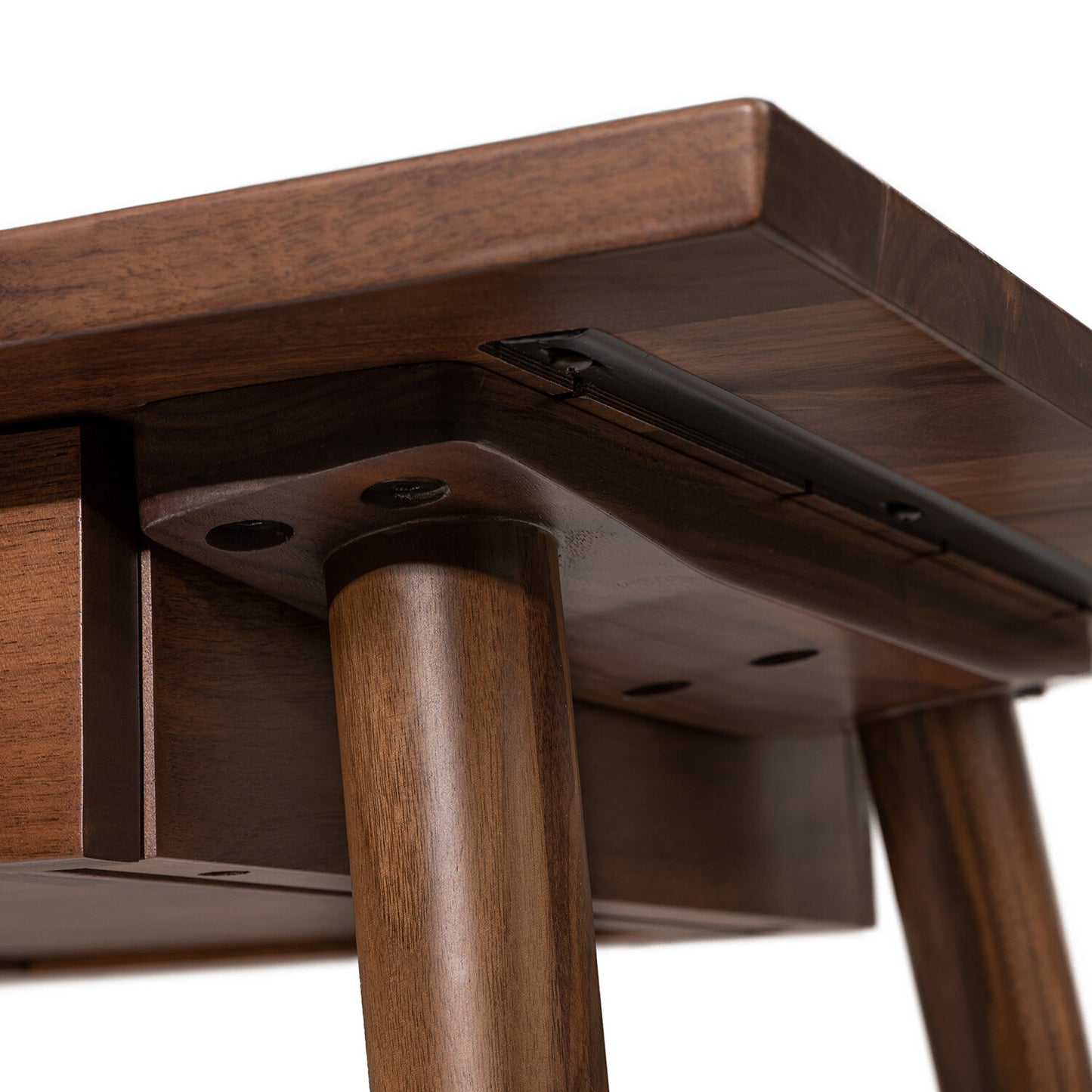 Solid Wood Study Desk with Drawers Study Room