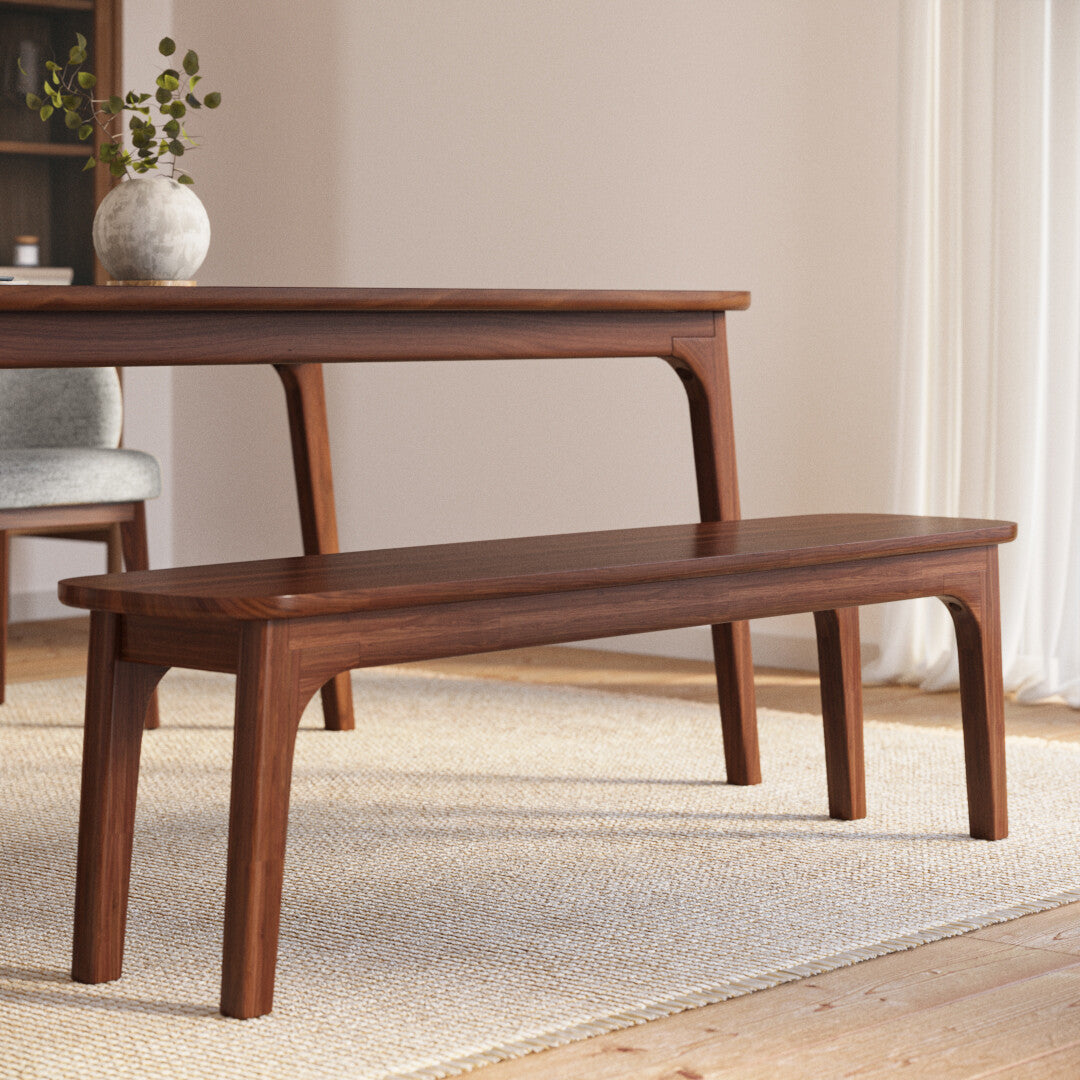 Solid Wood Dining Bench for Dining Room