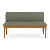 Solid Wood L-Shaped Upholstered Corner Bench
