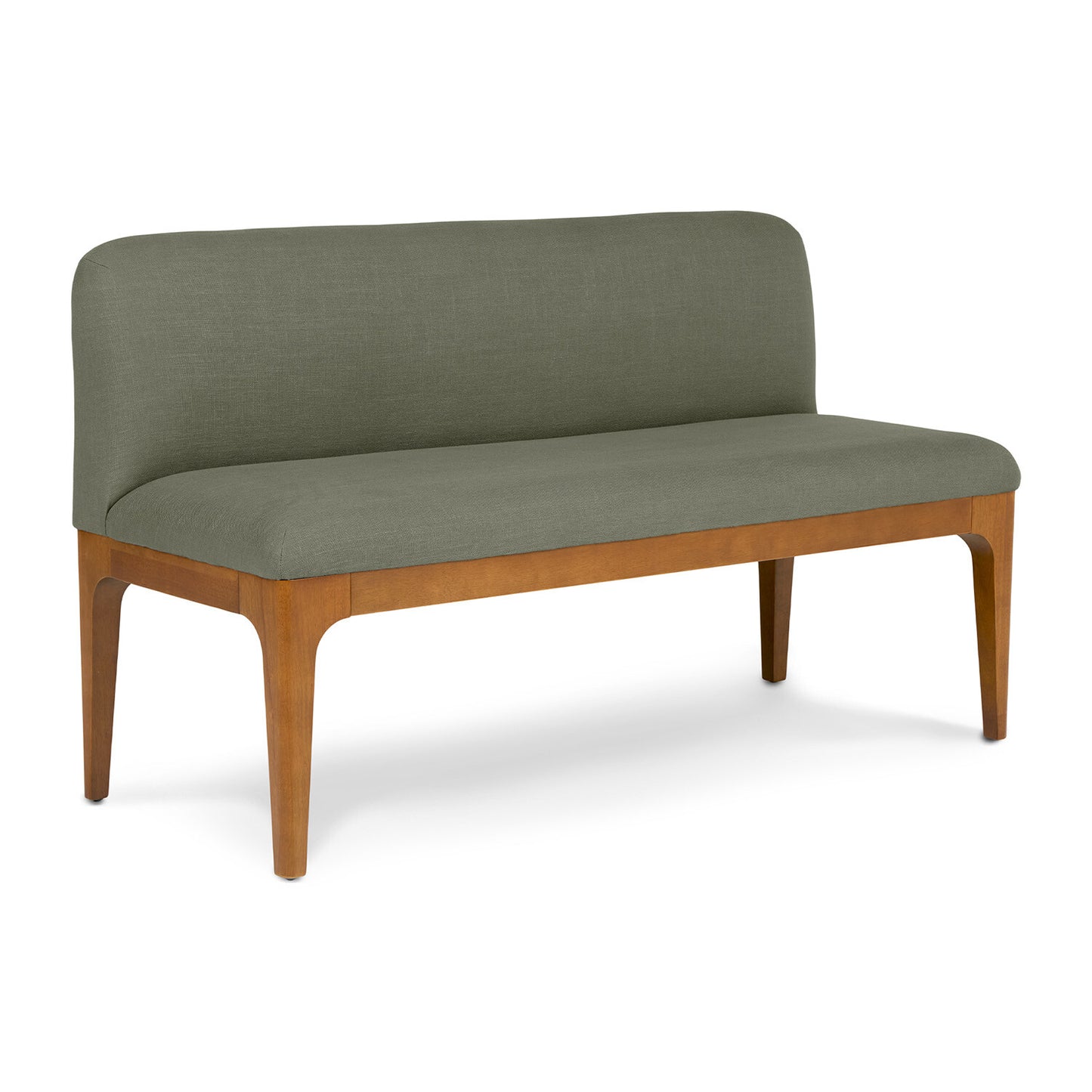 Solid Wood L-Shaped Upholstered Corner Bench