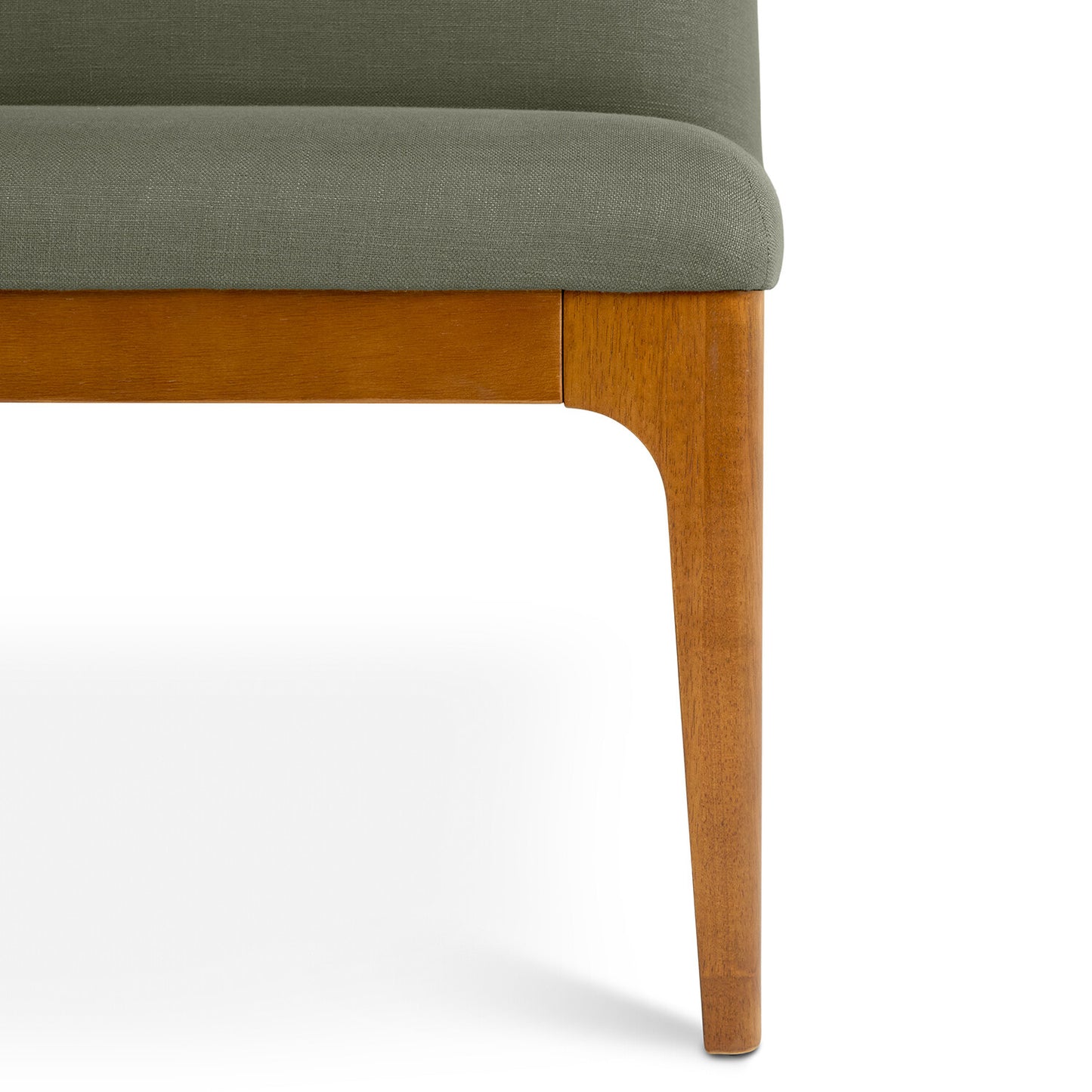 Solid Wood L-Shaped Upholstered Corner Bench