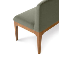 Solid Wood L-Shaped Upholstered Corner Bench