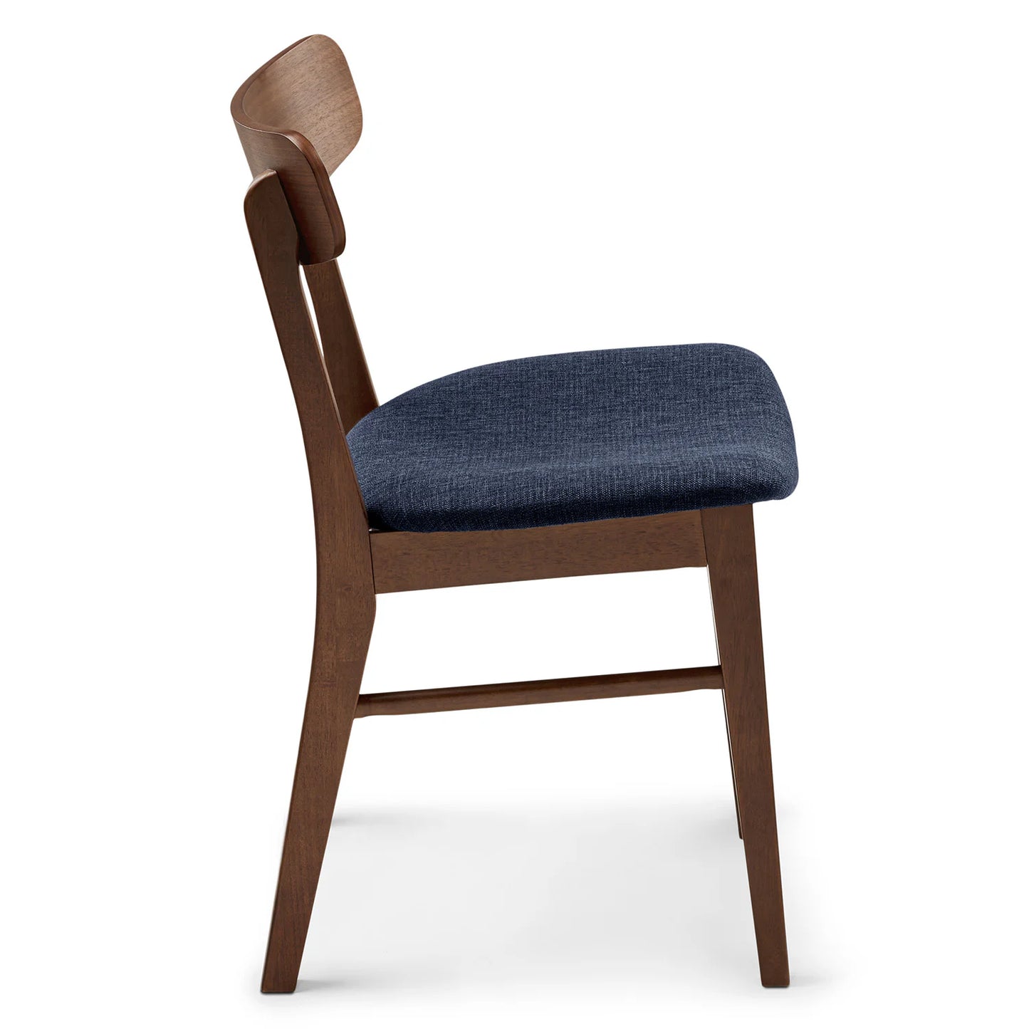 Solid Wood Chair for Dining & Study Space with Cushioned Seat