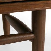 Solid Wood TV Cabinet with Drawer for Media Unit