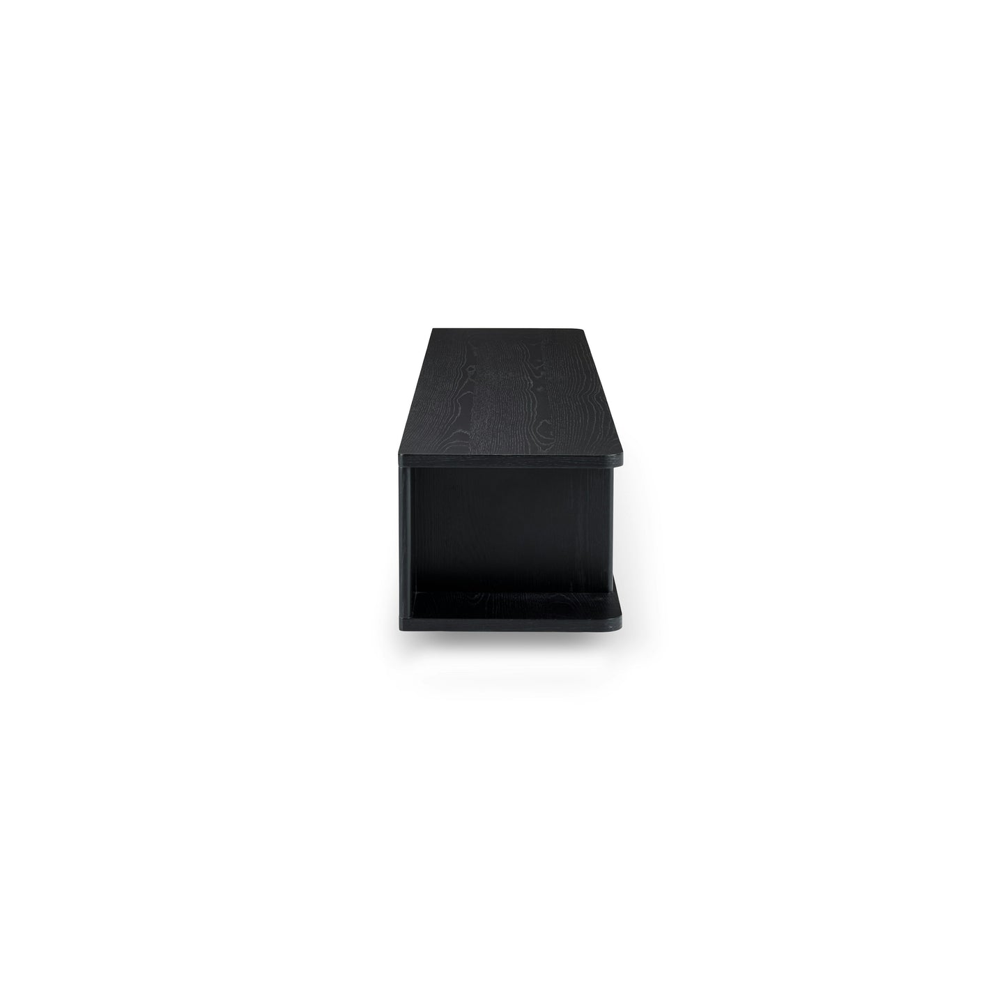 Solid Wood TV Cabinet with Storage for Media Unit