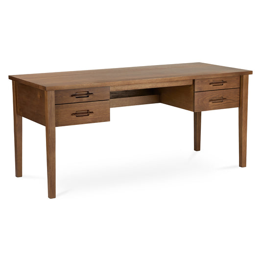 Solid Wood Study Table with Drawers Study Room