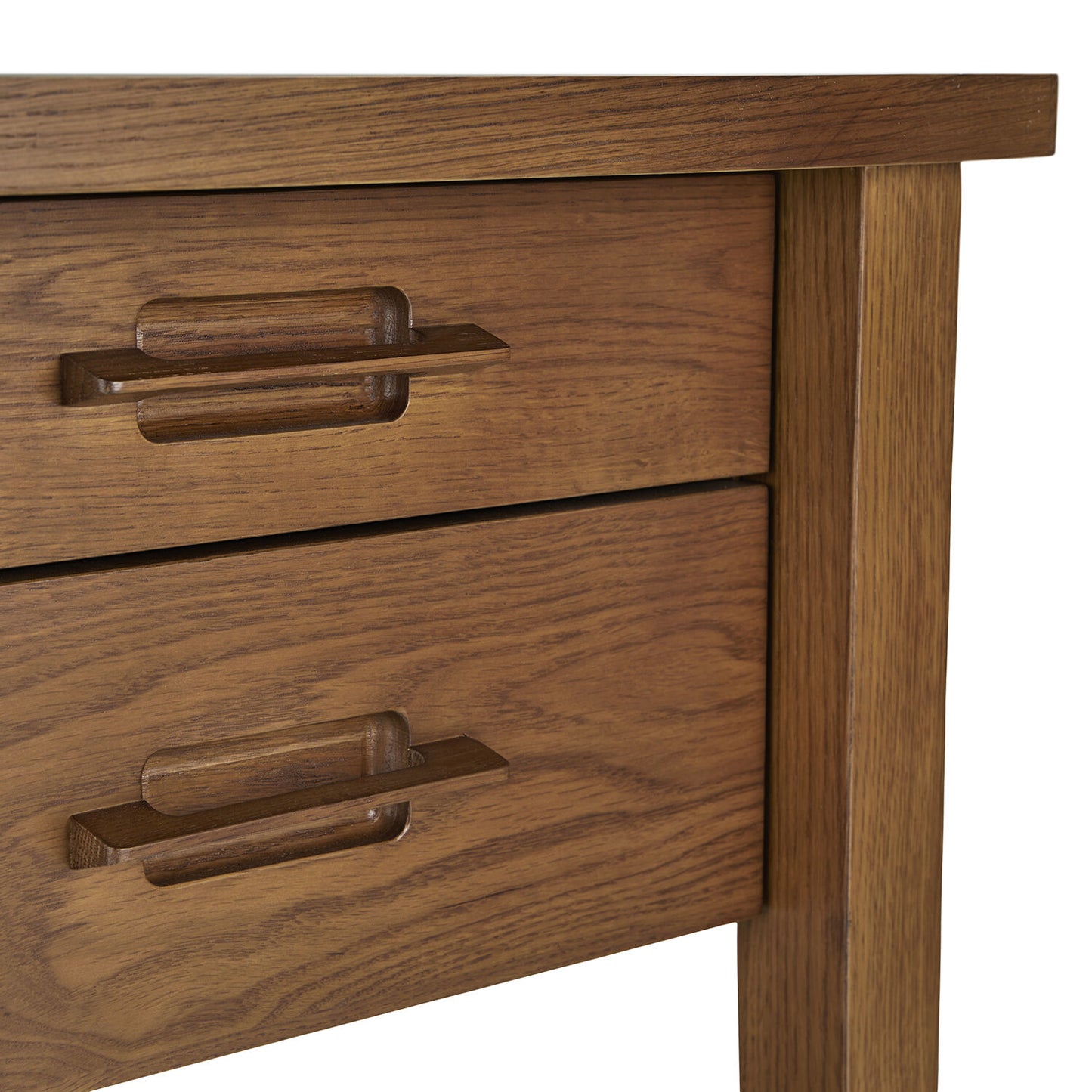 Solid Wood Study Table with Drawers Study Room