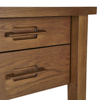 Solid Wood Study Table with Drawers Study Room