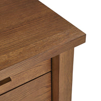 Solid Wood Study Table with Drawers Study Room