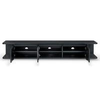 Solid Wood TV Cabinet with Storage for Media Unit