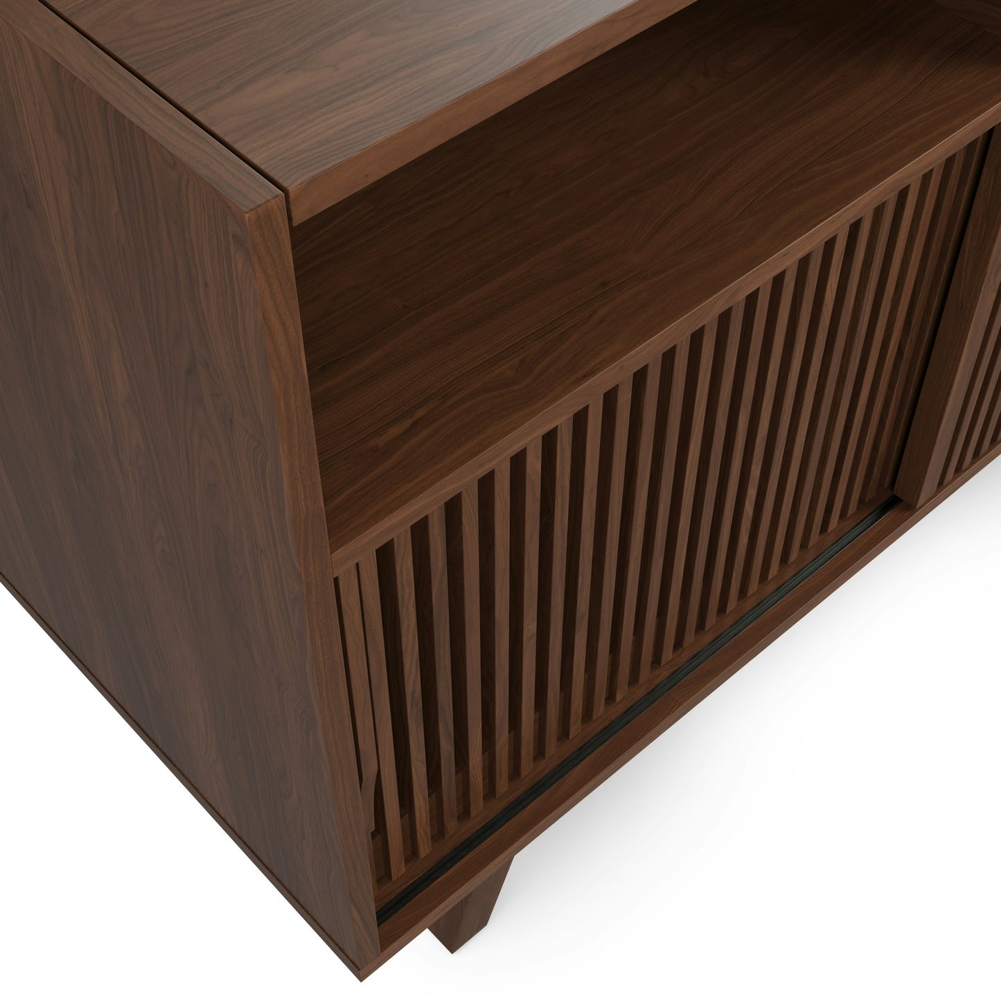 Solid Wood Sideboard Cabinet with Storage for Living Room