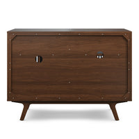 Solid Wood Sideboard Cabinet with Storage for Living Room