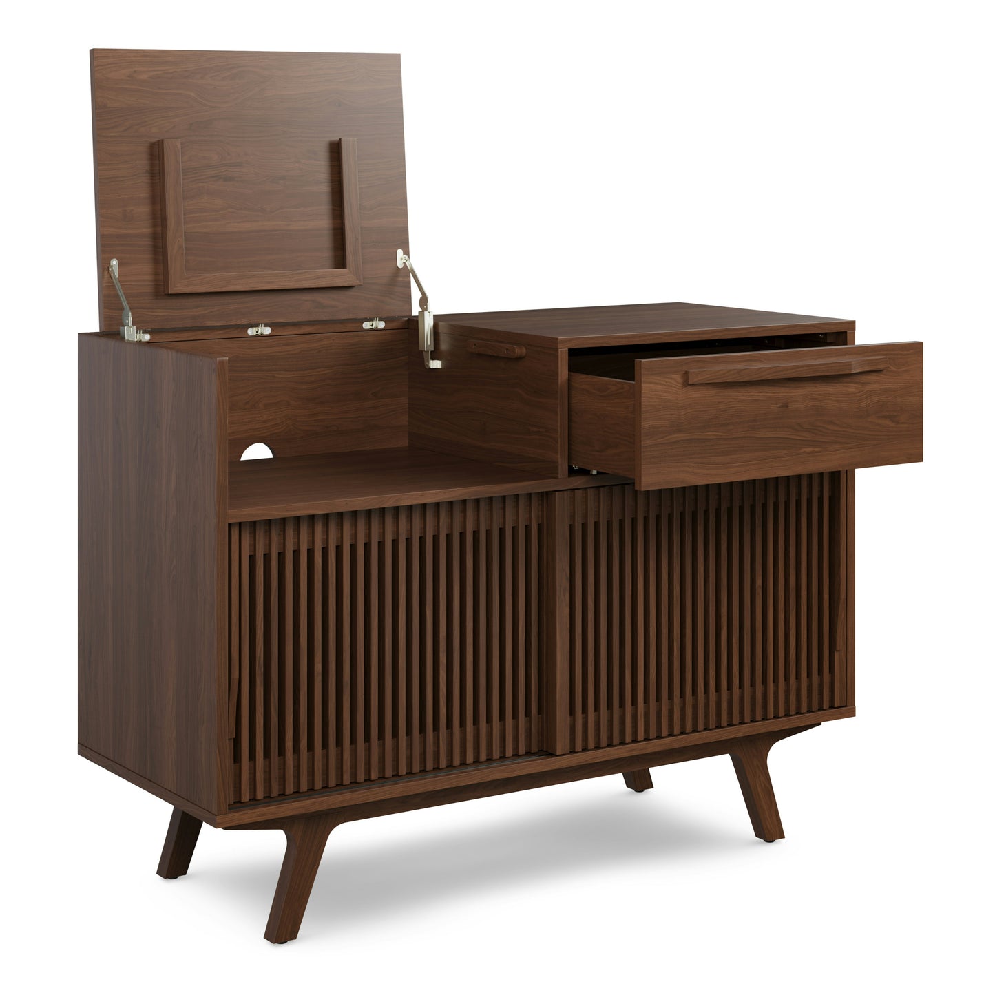 Solid Wood Sideboard Cabinet with Storage for Living Room