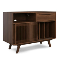 Solid Wood Sideboard Cabinet with Storage for Living Room