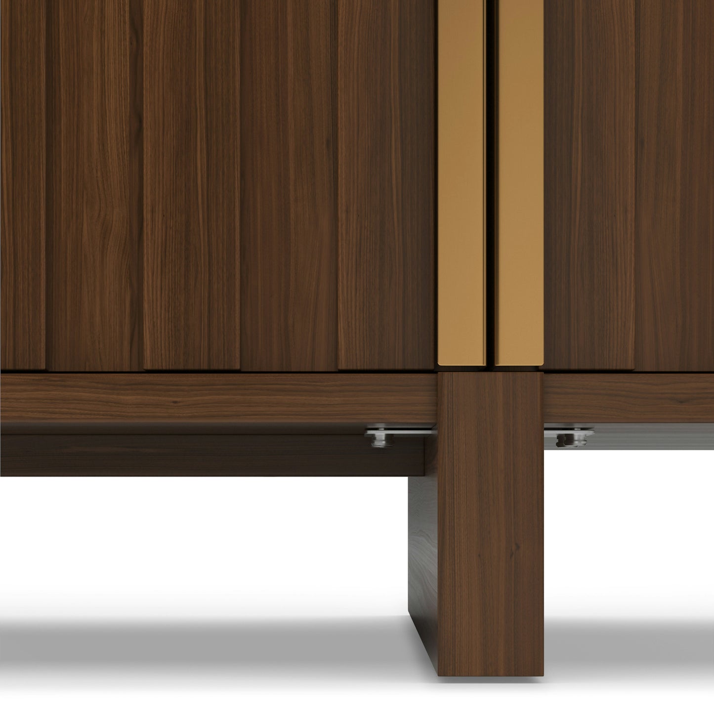 Wooden TV Cabinet with Storage for Living Storage