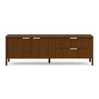 Wooden TV Cabinet with Storage for Media Unit