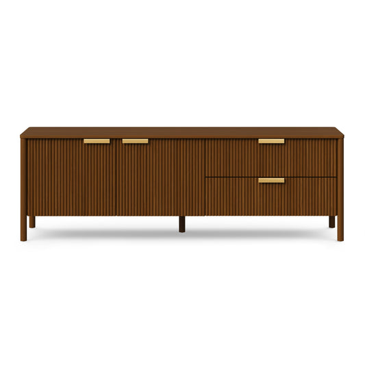 Wooden TV Cabinet with Storage for Media Unit