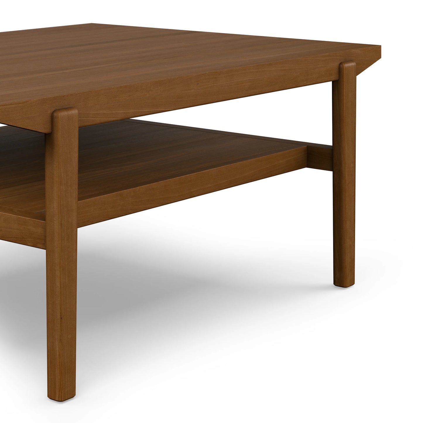 Wooden Square Center Table for Living Room