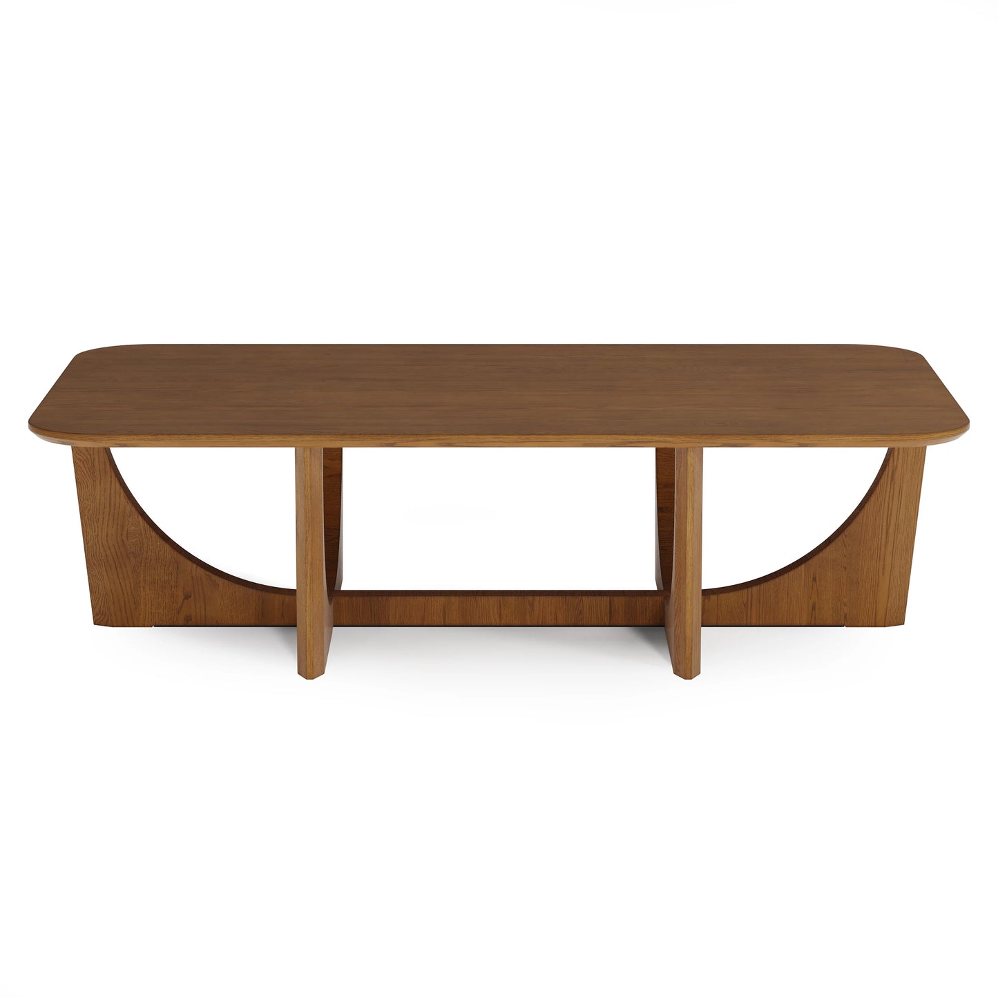 Solid Wood Rectangular Center Table for Living Room