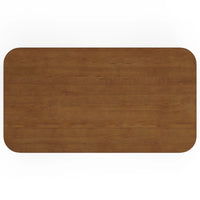 Solid Wood Rectangular Center Table for Living Room