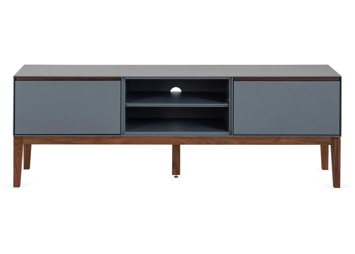 Wooden TV unit with Storage for Entertainment Space