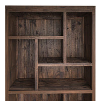 Solid Wood Bookshelf for Living Storage