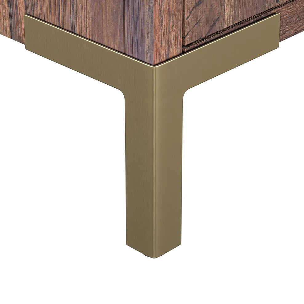 Solid Wood Bookshelf for Living Storage