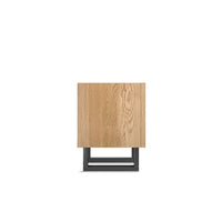 Sheesham Wood Bedside Table with Drawer in Natural Finish