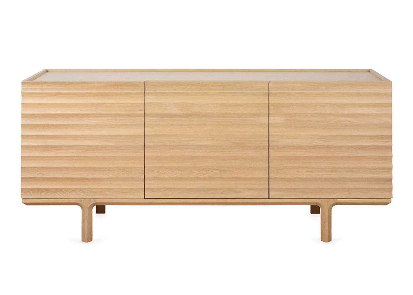 Solid Wood Sideboard Cabinet with Storage for Living Room