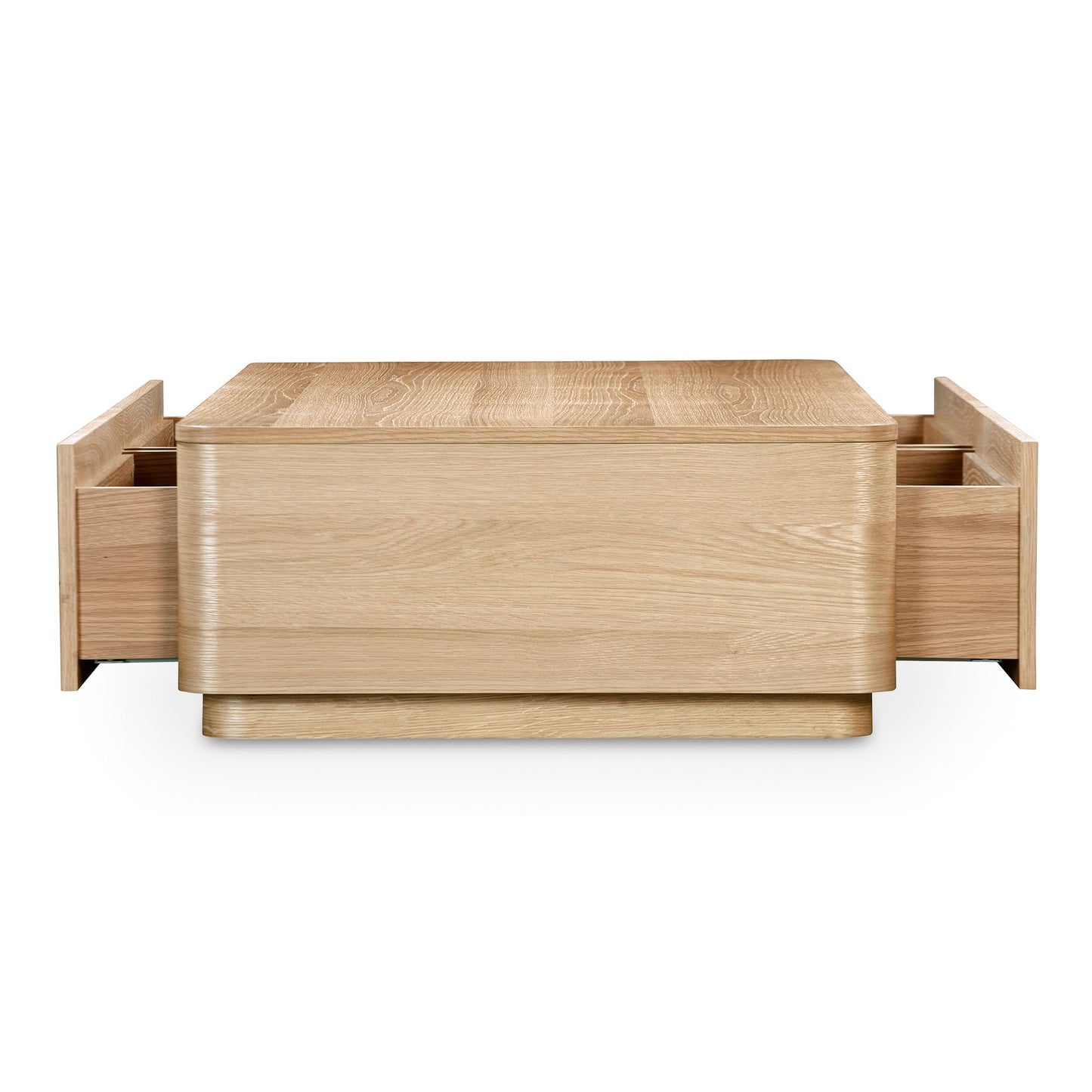 Solid Wood Coffee Table with Drawer for Living Room
