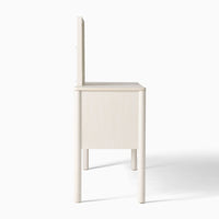 Solid Wood Dressing Table with Mirror for Bedroom