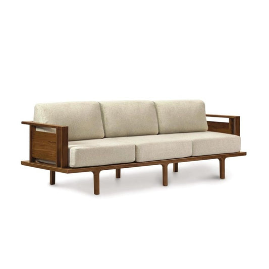 Wooden Sofa Set 3-Seater for Living Room