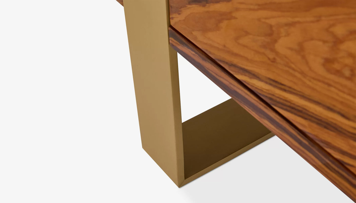 Solid Wood Sideboard Cabinet with Drawers for Living Storage
