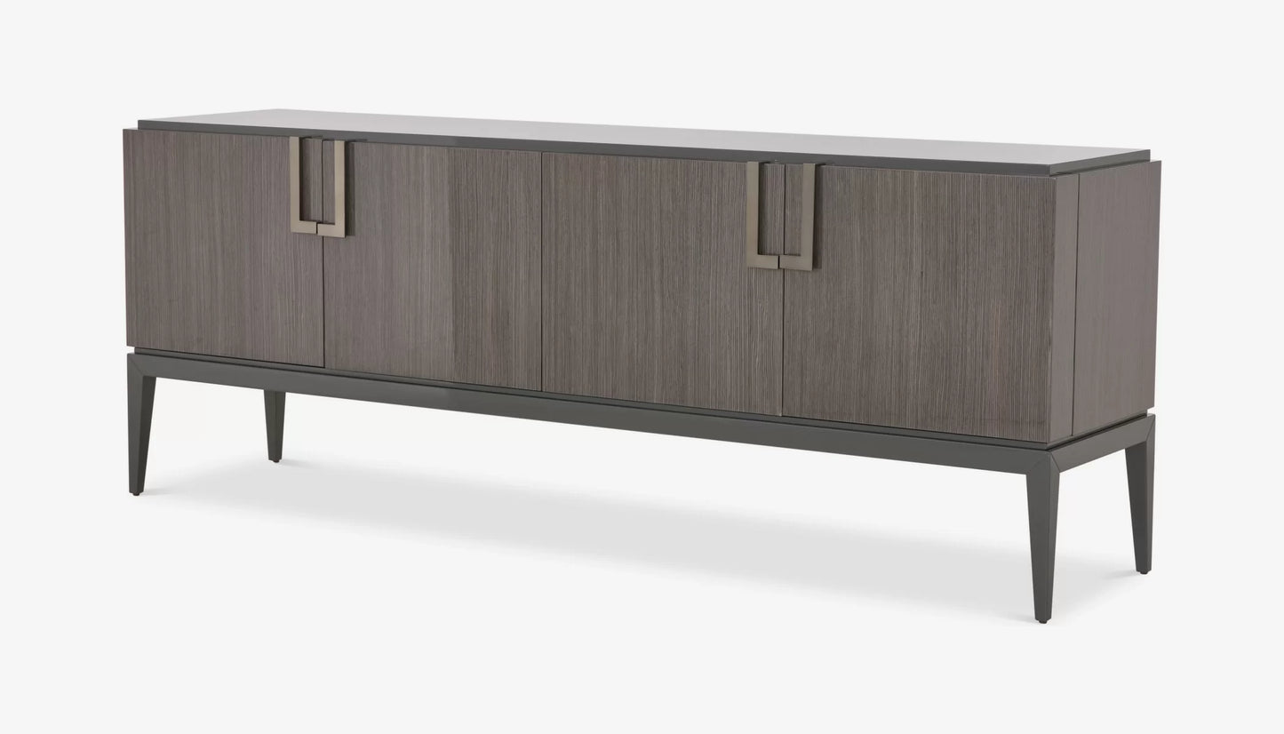 Solid Wood Sideboard Cabinet with Drawers for Living Room