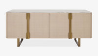 Wooden Sideboard Cabinet with Drawers for Living Room