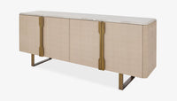 Wooden Sideboard Cabinet with Drawers for Living Room