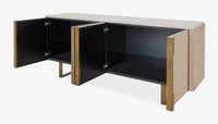 Wooden Sideboard Cabinet with Drawers for Living Room