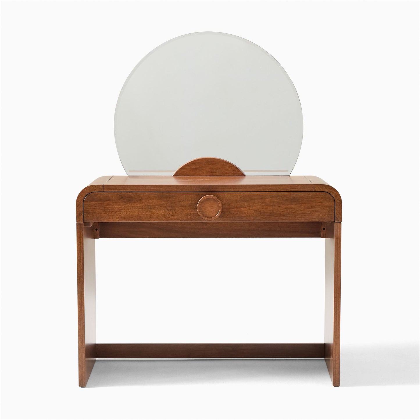Wooden Dressing Table with Mirror for Bedroom