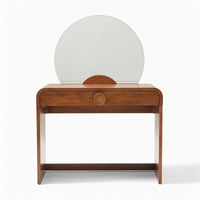 Wooden Dressing Table with Mirror for Bedroom