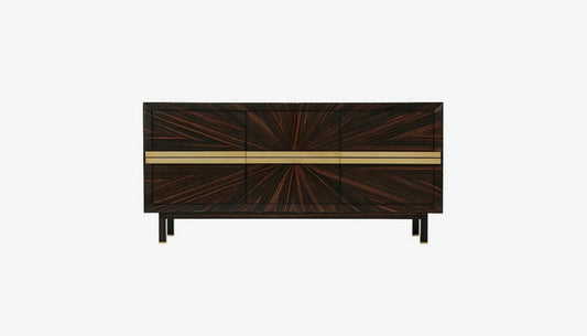 Wooden Sideboard Cabinet with Drawers for Living Storage