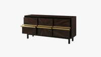 Wooden Sideboard Cabinet with Drawers for Living Storage