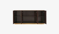 Solid Wood Sideboard Cabinet with Storage for Living Room