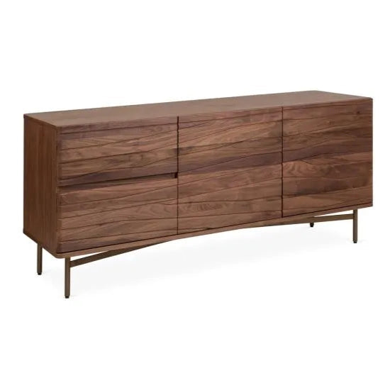 Wooden Sideboard Cabinet with Drawer Storage for Living Room