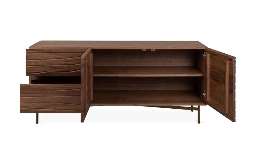 Wooden Sideboard Cabinet with Drawer Storage for Living Room