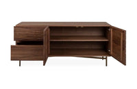 Wooden Sideboard Cabinet with Drawer Storage for Living Room