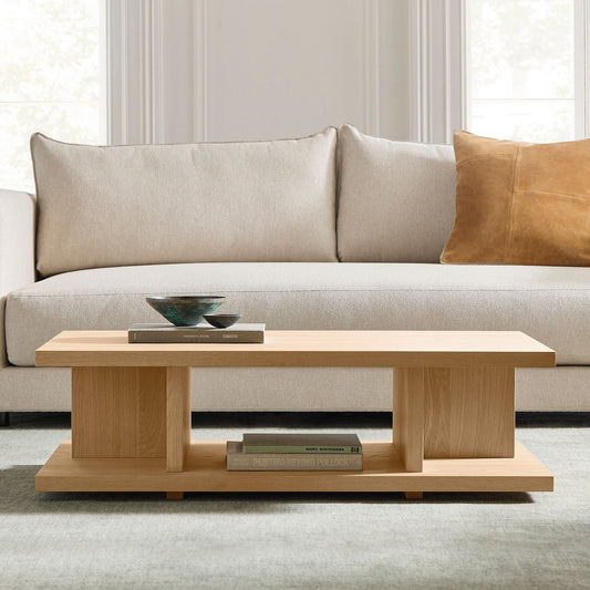 Solid Wood Center Table for Living Room