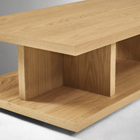 Solid Wood Center Table for Living Room